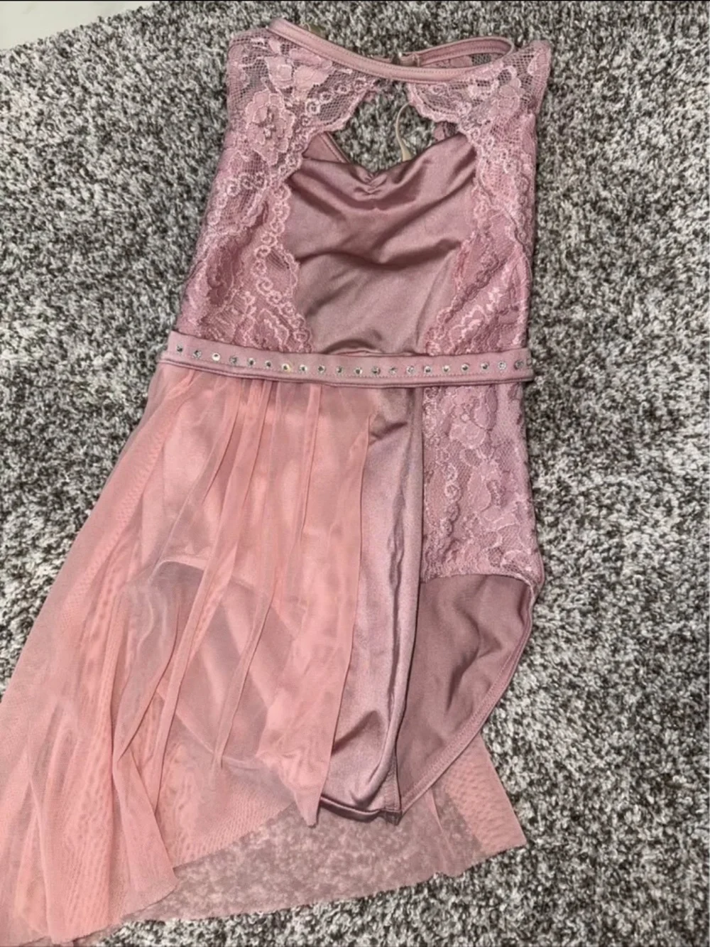Intermediate child lyrical dance costume